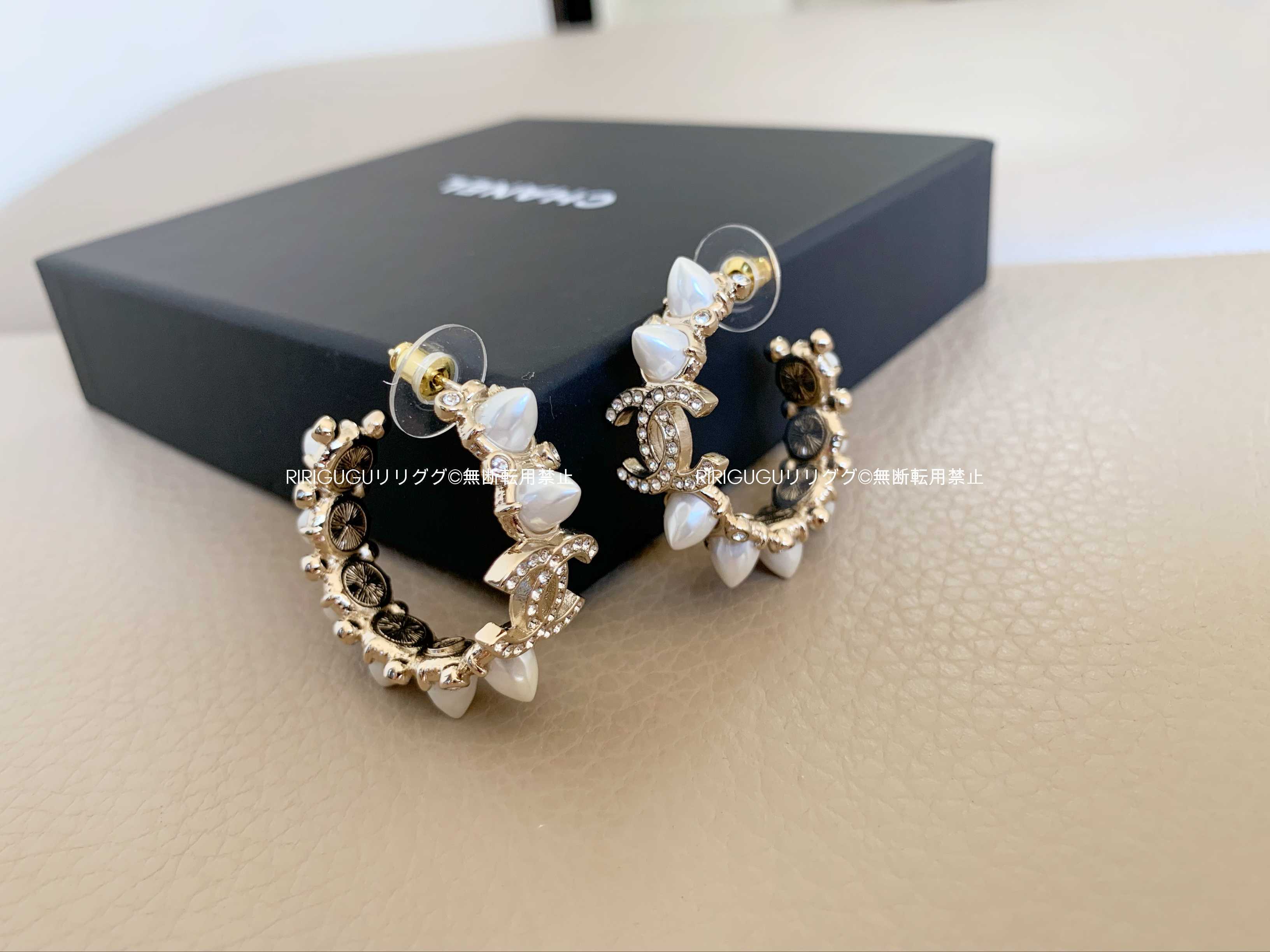 (シャネル)AB7631☆CCロゴ☆ピアス