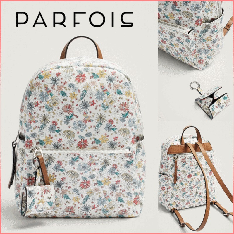 激安本物 大人フェミニン♪人気ポルトガル発PARFOIS☆花柄バックパック バックパック・リュック 激安本物 大人フェミニン♪人気ポルトガル発PARFOIS☆花柄バックパック バックパック・リュック