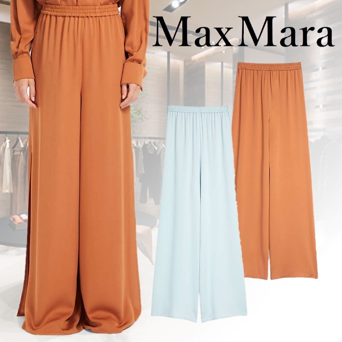 【★日本未入荷★】MAXMARA ☆ シルク パンツ PEDAGGI パンツ 【★日本未入荷★】MAXMARA ☆ シルク パンツ PEDAGGI パンツ