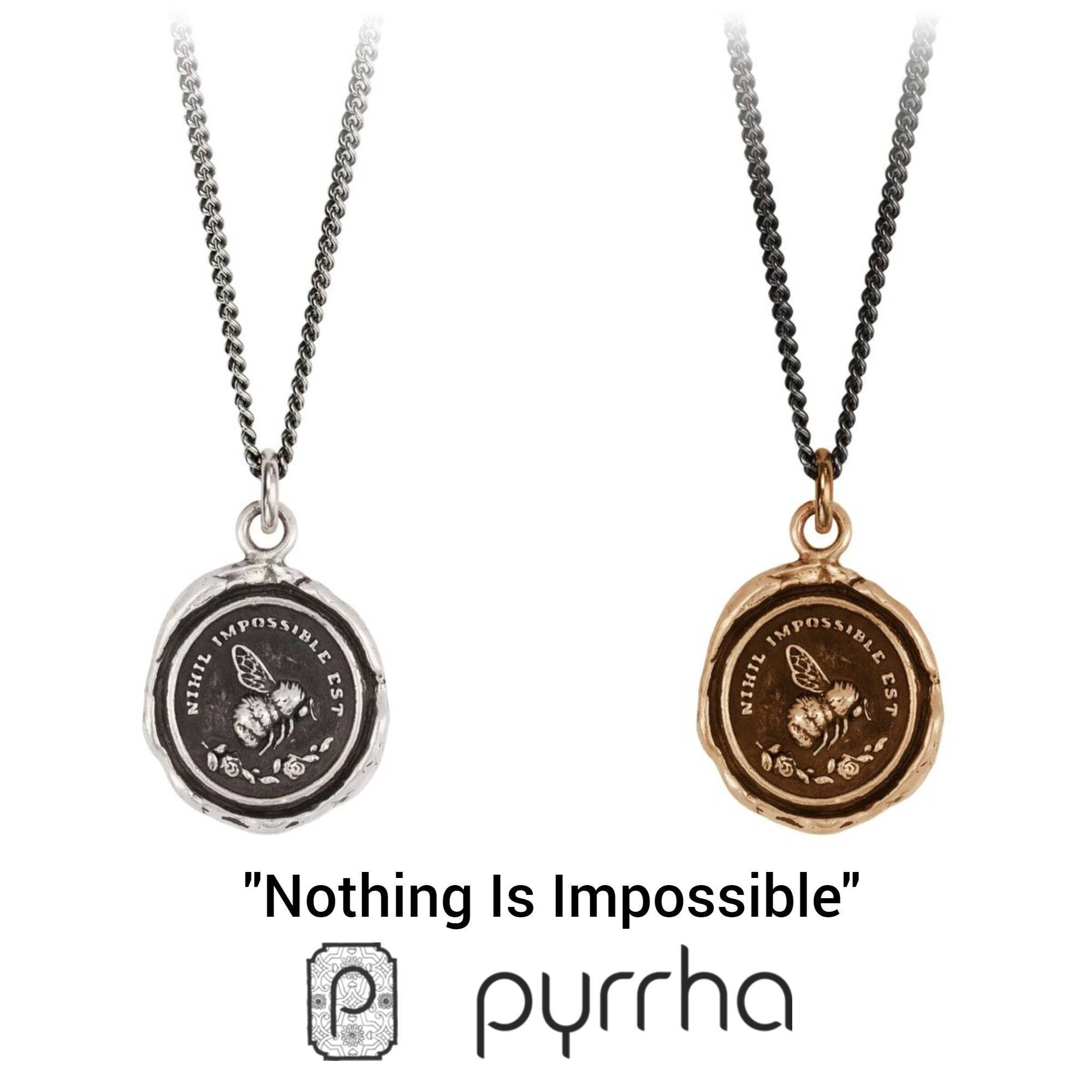 海外セレブ愛用【Pyrrha】Nothing is Impossible 不可能はない