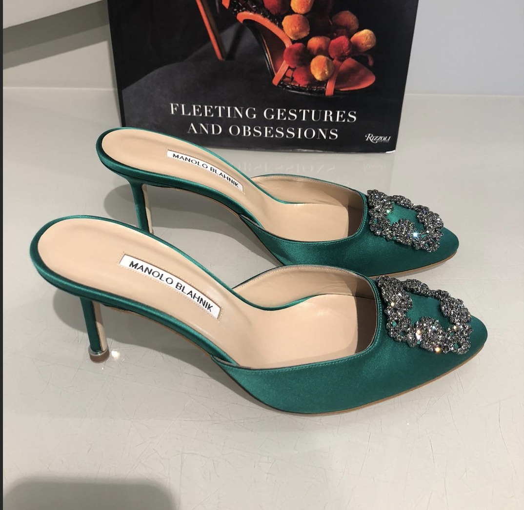 23.5cm【お取り寄せ】 Manolo Blahnik マノロ・ブラニク ターコイズ 23.5cm【お取り寄せ】 Manolo Blahnik マノロ・ブラニク ターコイズ