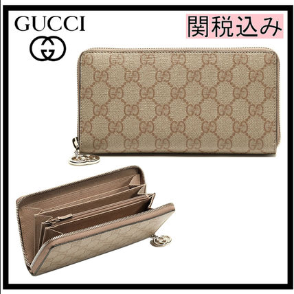GUCCI GG Supreme x 長財布(レディース)|新作を海外通販【BUYMA】