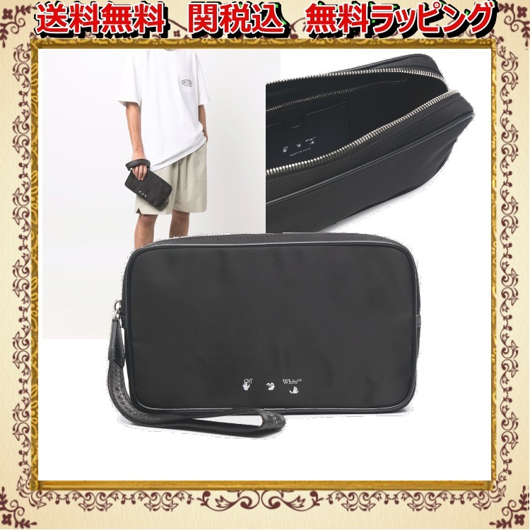 Off-Whiteロゴ クラッチバッグ クラッチバッグ Off-Whiteロゴ クラッチバッグ クラッチバッグ