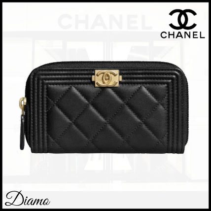 ラムスキン CHANEL(シャネル) 長財布(レディース) - 海外通販のBUYMA