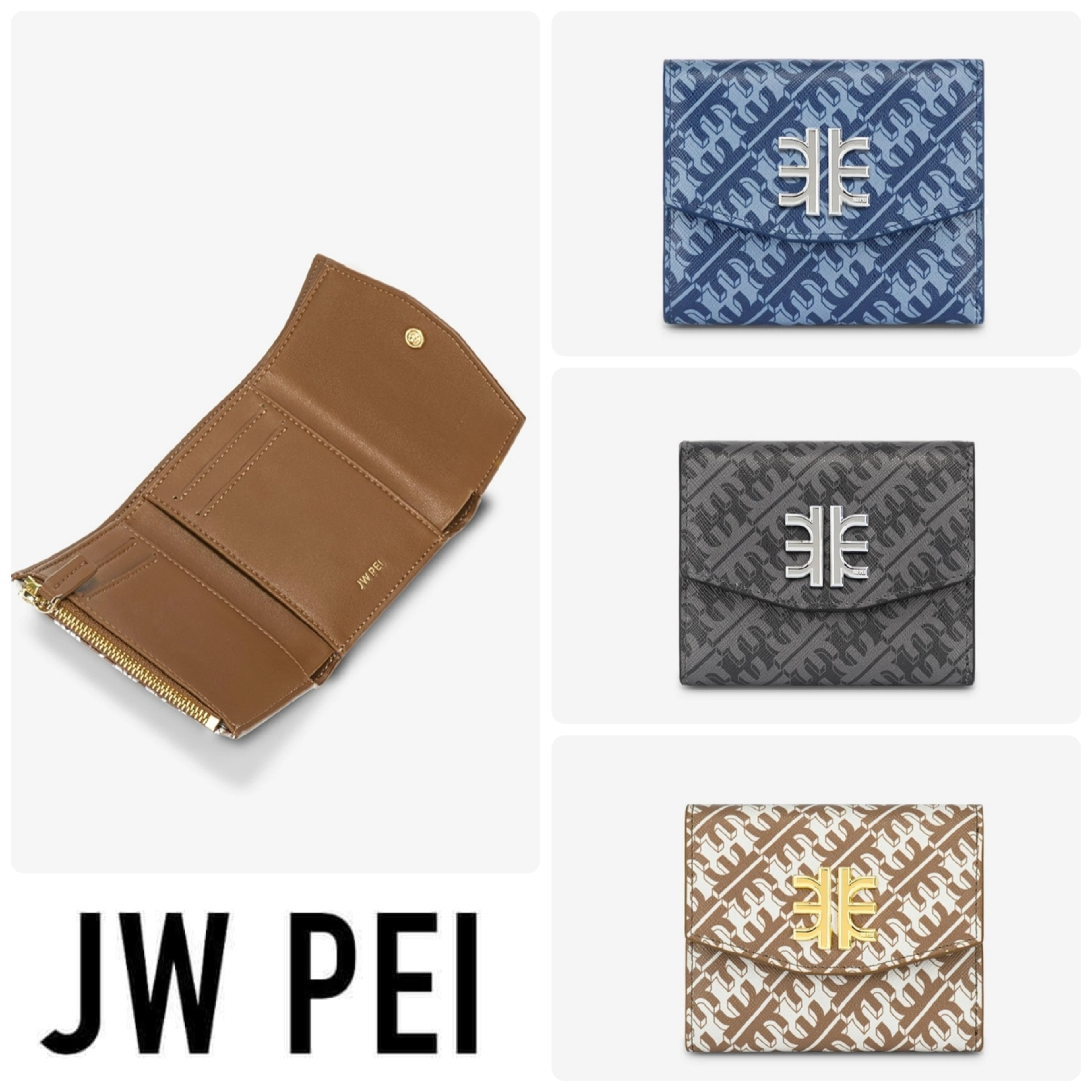 ★JW PEI ビーガンレザー FEI ミニウォレット/送料込