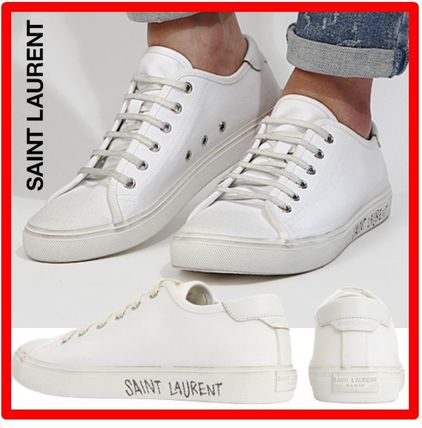 ホワイト系,23cm誕生日プレゼント スニーカー Saint Laurent サン く日はお得♪ スニーカー Saint サンローラン スタースニーカー Laurent スニーカー