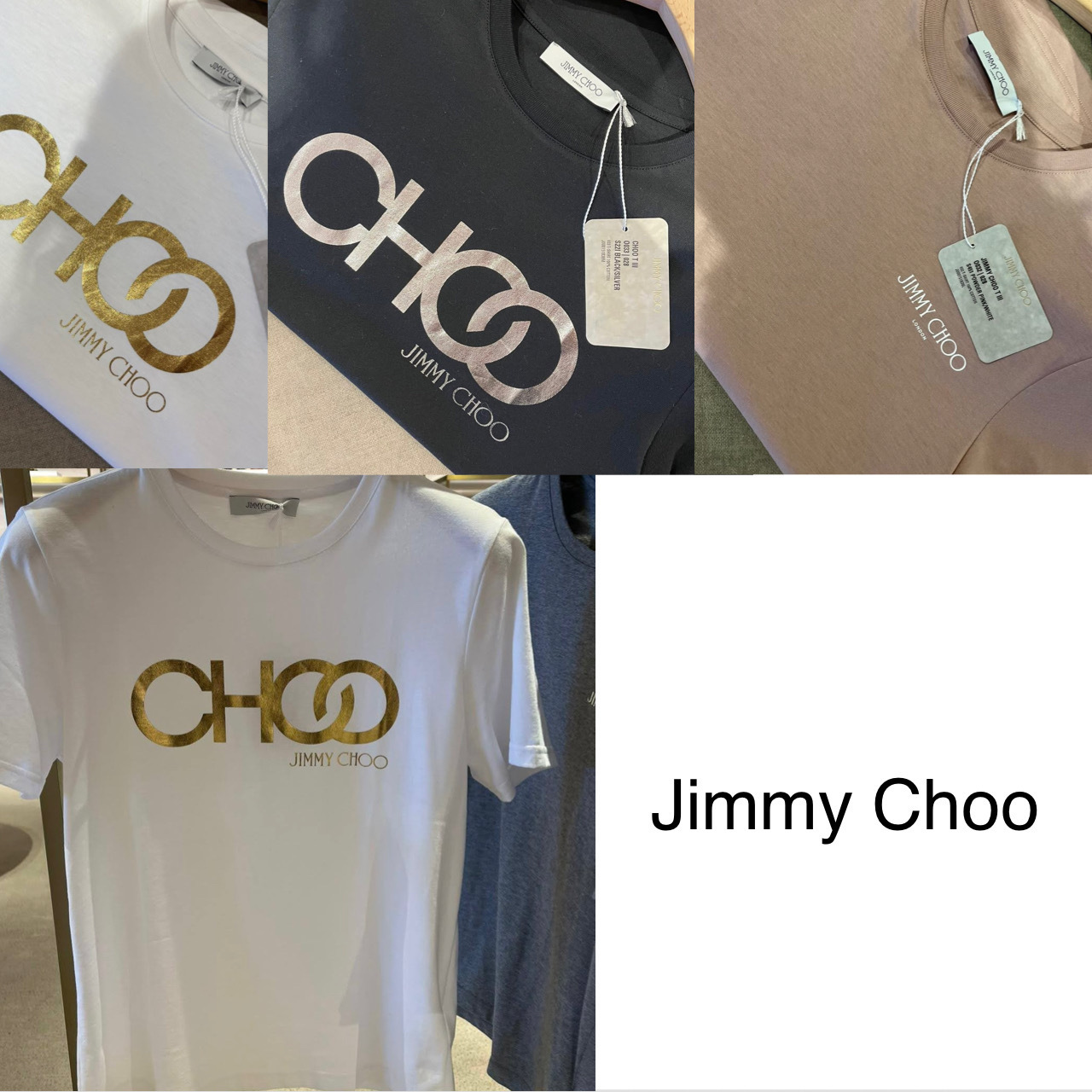 Jimmy Choo☆CHOO T Tシャツ☆送料込
