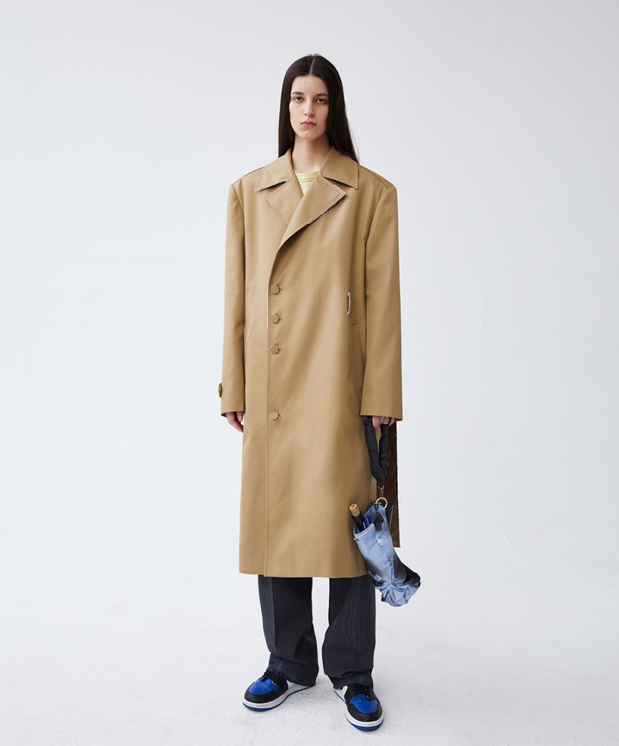 ADERERROR レザージャケット ★22SS★【ADERERROR】★Manteau nip trench coa.t★コート★(18)