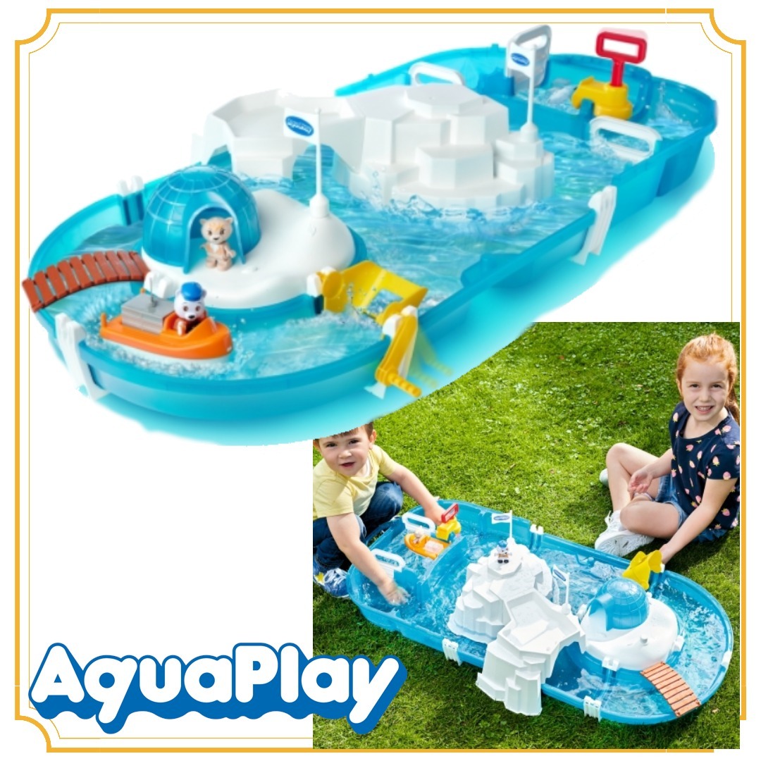 人気のクリスマスアイテムがいっぱい! 大人気/ギフトに☆AquaPlay 高級 アクアプレイ アクアプレイゴー ポーラー セット 新品未開封 知育玩具