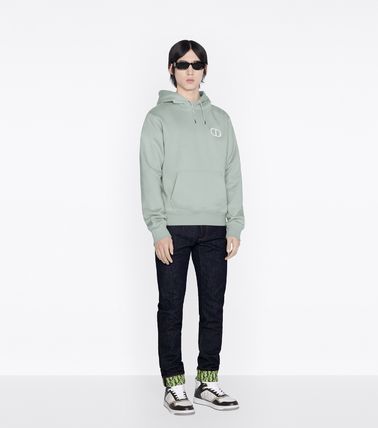 Christian Dior 2022 SS Cd icon hooded sweatshirt (113J698A0531_C680, 113J698A0531_C989, 113J698A0531_C670)