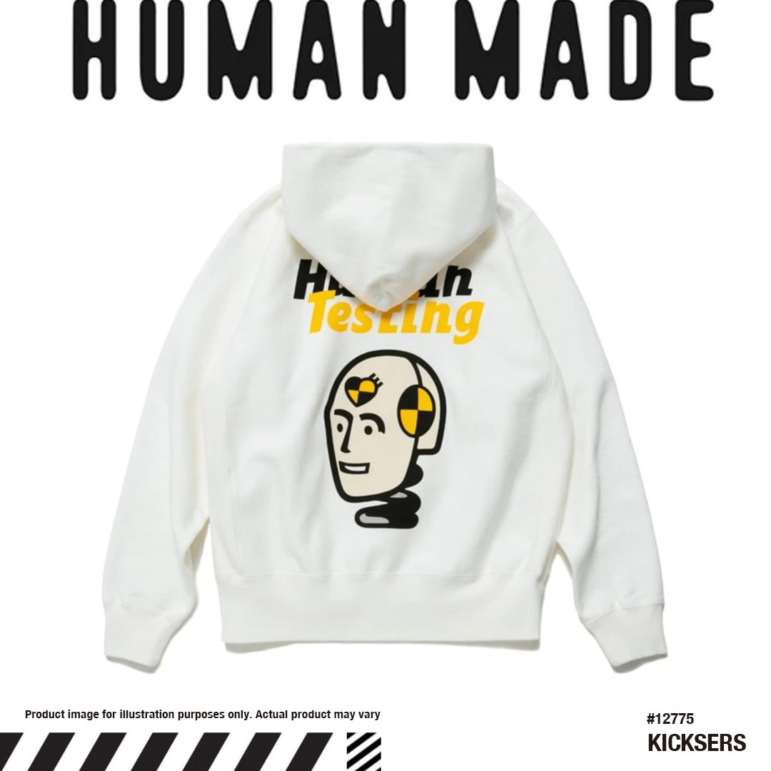 HUMAN MADE human testing パーカー
