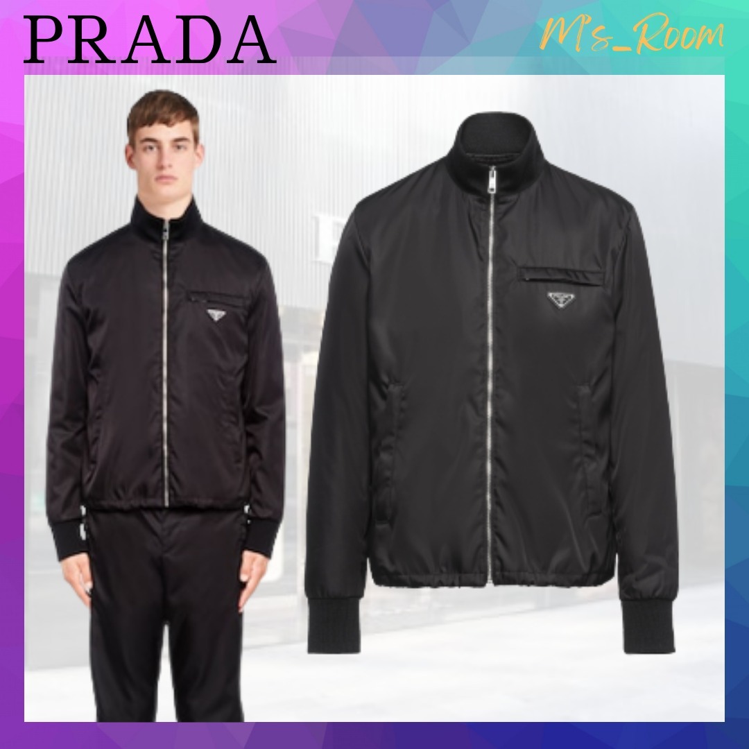 38%割引経典ブランド 人気アイテム♪【PRADA】Re-Nylon ギャバジン