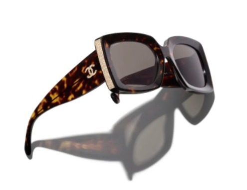 関税・送料込＊CHANEL＊CH5435 サイドロゴ サングラス (CHANEL