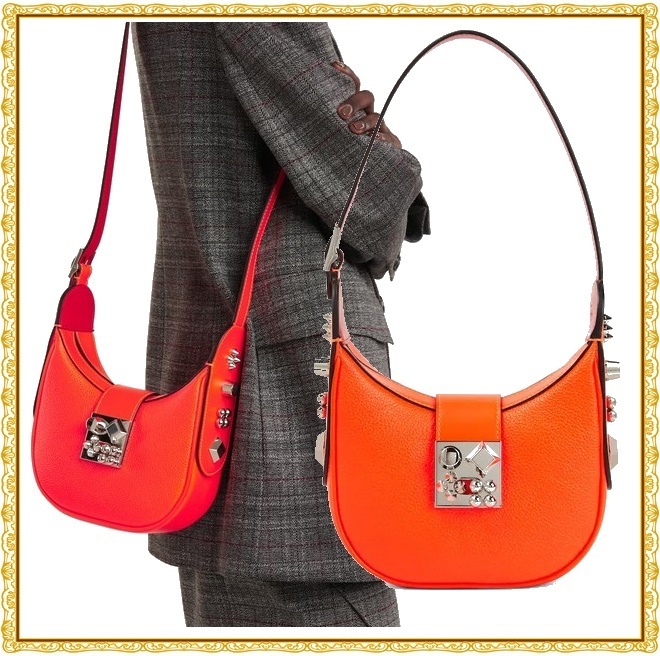【関税送料込】ルブタン Carasky Mini leather ショルダーバッグ
