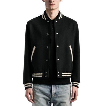 Saint Laurent x スタジャン(メンズ) - 海外通販のBUYMA