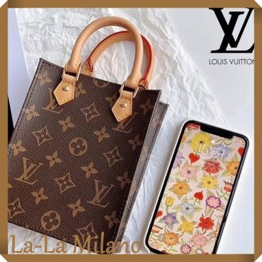 完成品☆大人気【LOUIS VUITTON】ミニバッグ プティット サックプラ 人気SALE Louis Vuitton プティットサックプラ ミニバッグ ハンドバッグ