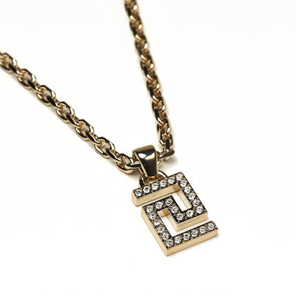 国内発送】VERSACE グリークネックレス ビジュー ヴェルサーチ