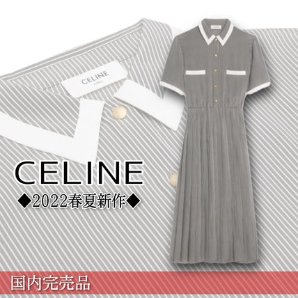 ストライプ CELINE x ワンピース・オールインワン(レディース)|新作を ストライプ CELINE x ワンピース・オールインワン(レディース)|新作を