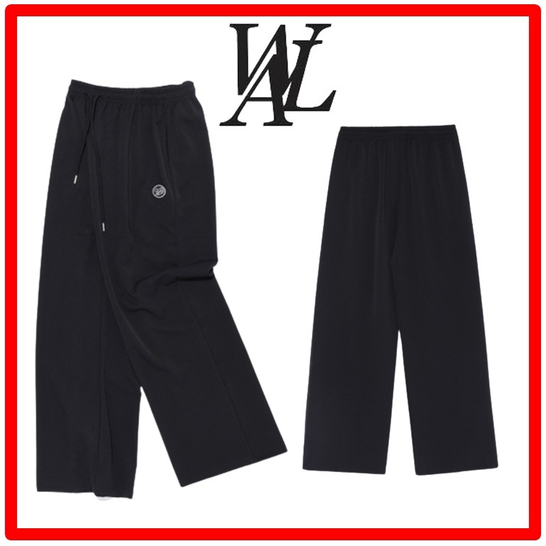 ★22SS★【WOOALONG】★WAVE logo wide pant.s★パンツ★