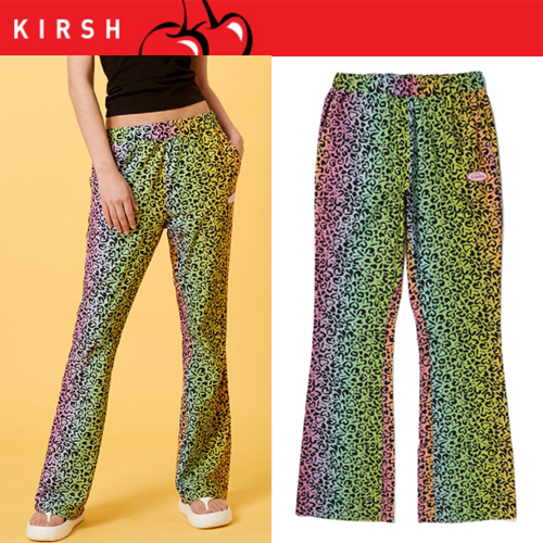 ★2022SS新作★KIRSH X POLAROID★HEART PATTERN BANDING PANTS