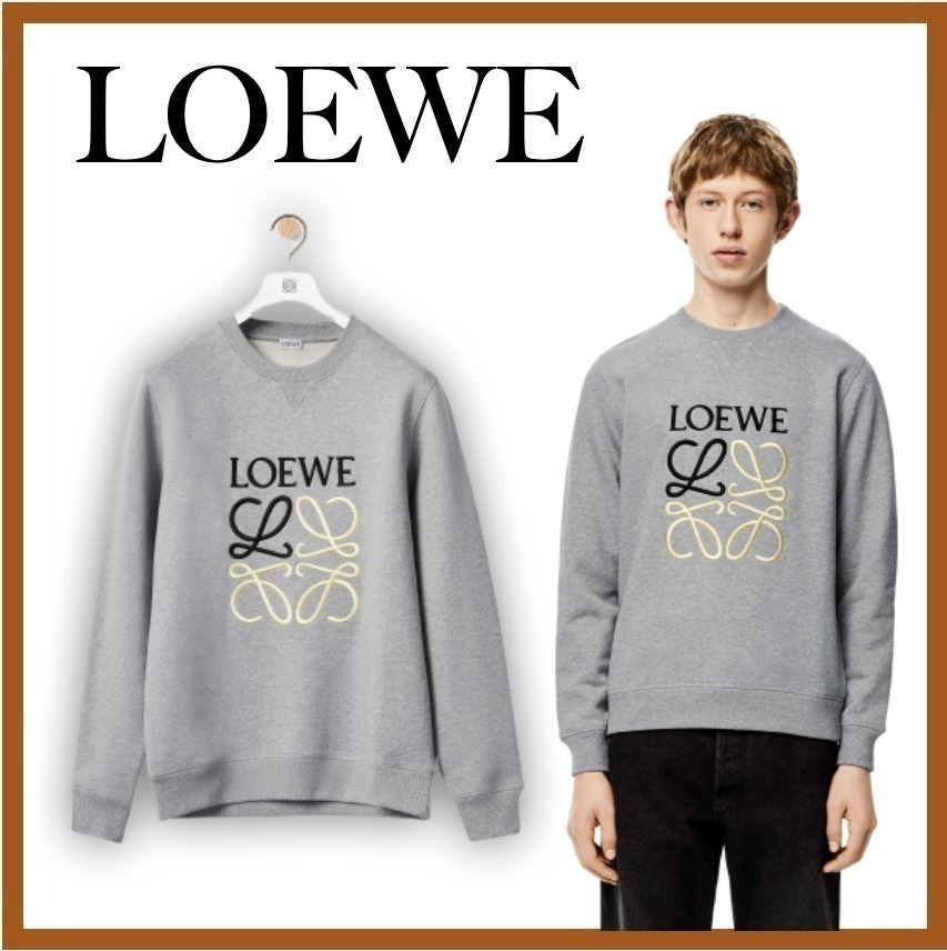 ☆大人気商品☆ スウェット・トレーナー-☆ギフト包装☆LOEWE コットン アナグラム スウェットシャツ - seroagencia.com ☆大人気商品☆ スウェット・トレーナー-☆ギフト包装☆LOEWE コットン アナグラム スウェットシャツ - seroagencia.com