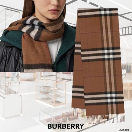 タータンチェック Burberry x マフラー・ストール(レディース) - 海外