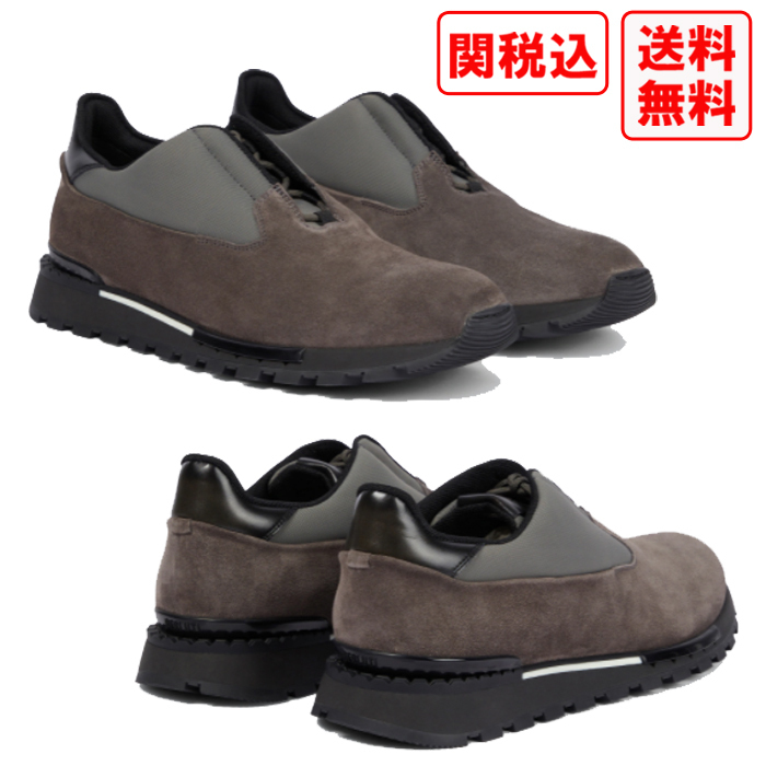 関税 送料込 BERLUTI Fast Track suede スニーカー