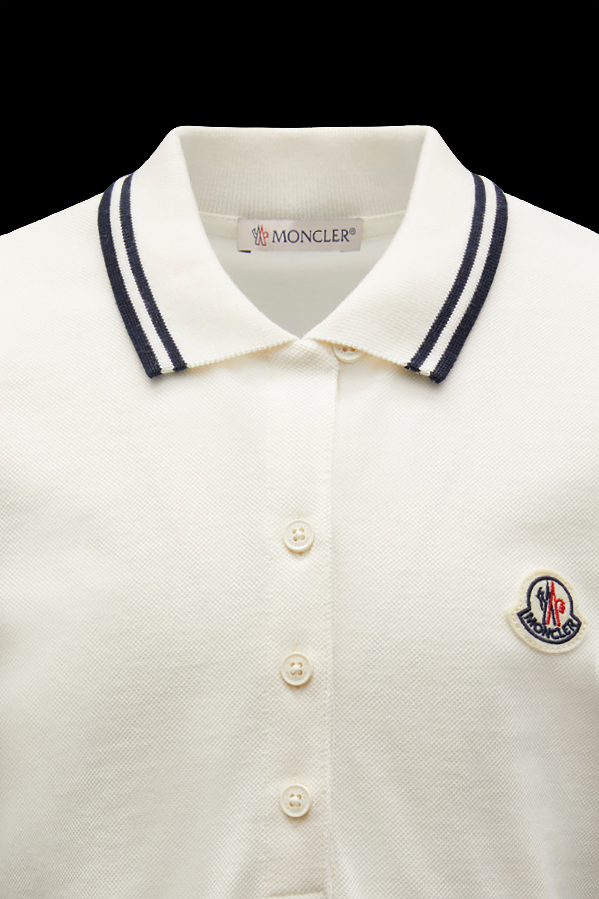 MONCLER2022春夏新作キッズコットンピケ半袖ポロシャツ 4A/5A/6A MONCLER2022春夏新作キッズコットンピケ半袖ポロシャツ 4A/5A/6A