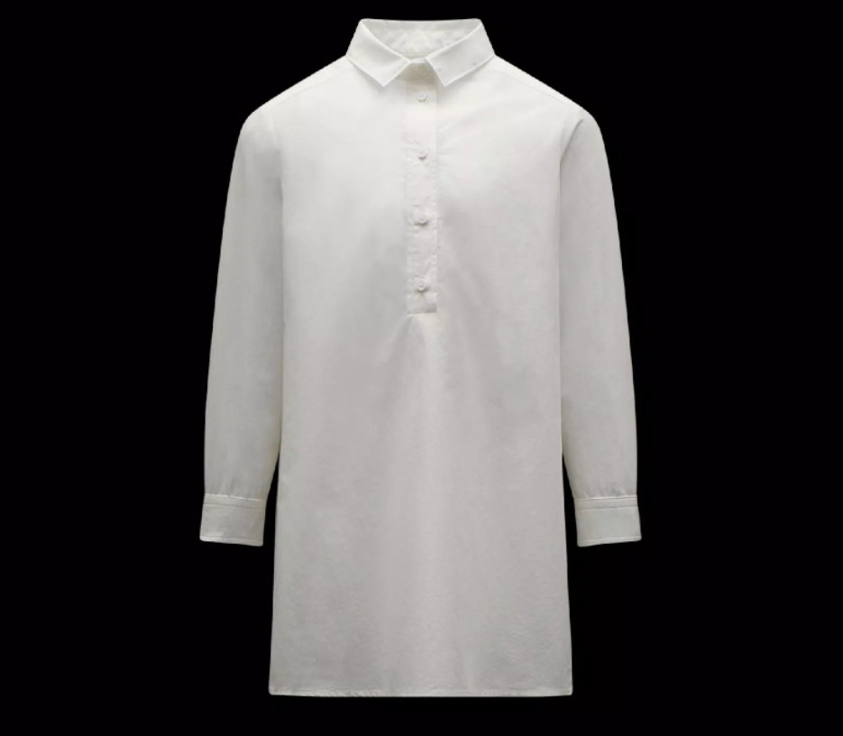 大人もOK！MONCLER2022春夏ジュニア シャツワンピース 12A/14A