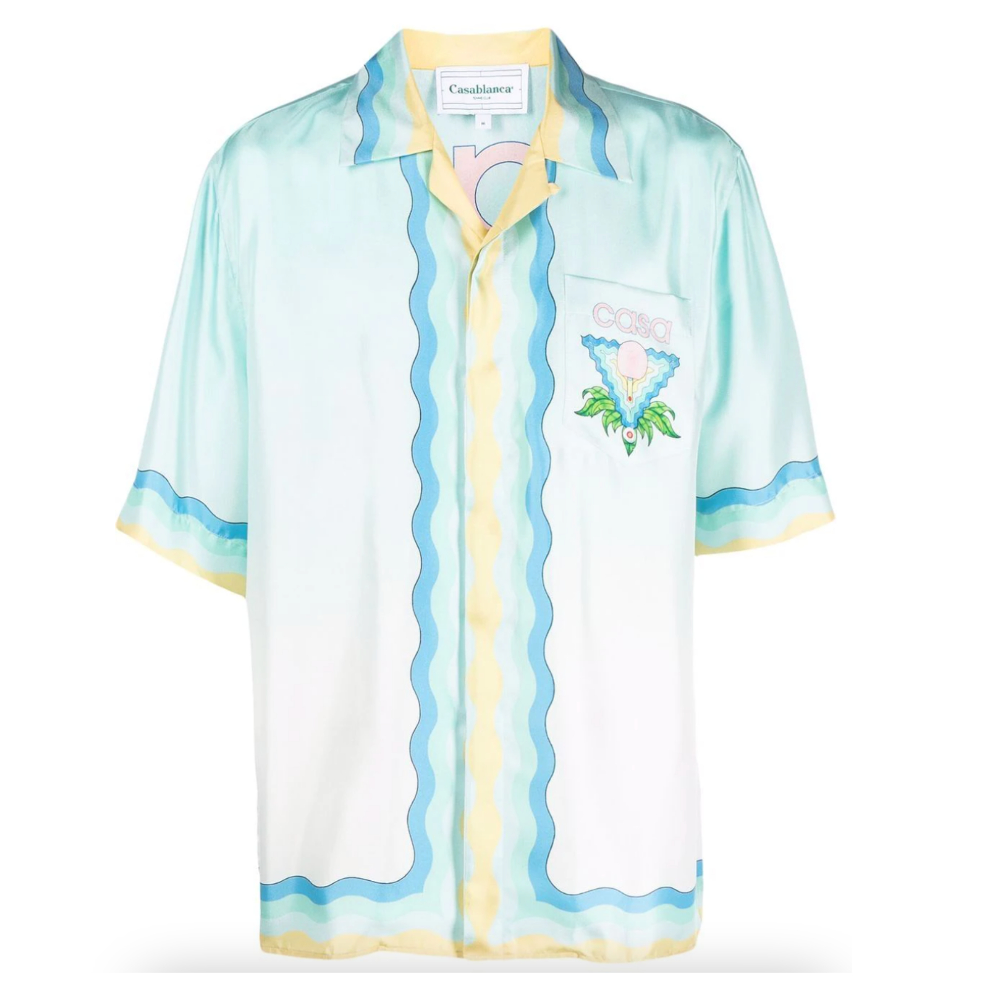 最新の激安 Casablanca MEMPHIS ボーリングシャツ シルク ロゴ ICON シャツ 最新の激安 Casablanca MEMPHIS ボーリングシャツ シルク ロゴ ICON シャツ