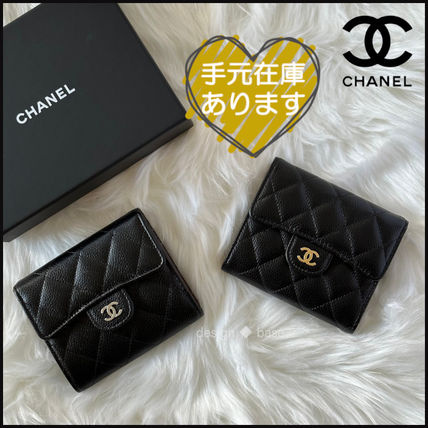 三つ折り CHANEL x 財布・小物(レディース) - 海外通販のBUYMA
