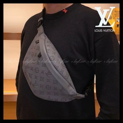 Bags Briefcases Louis Vuitton LV Bumbag Grey Leather