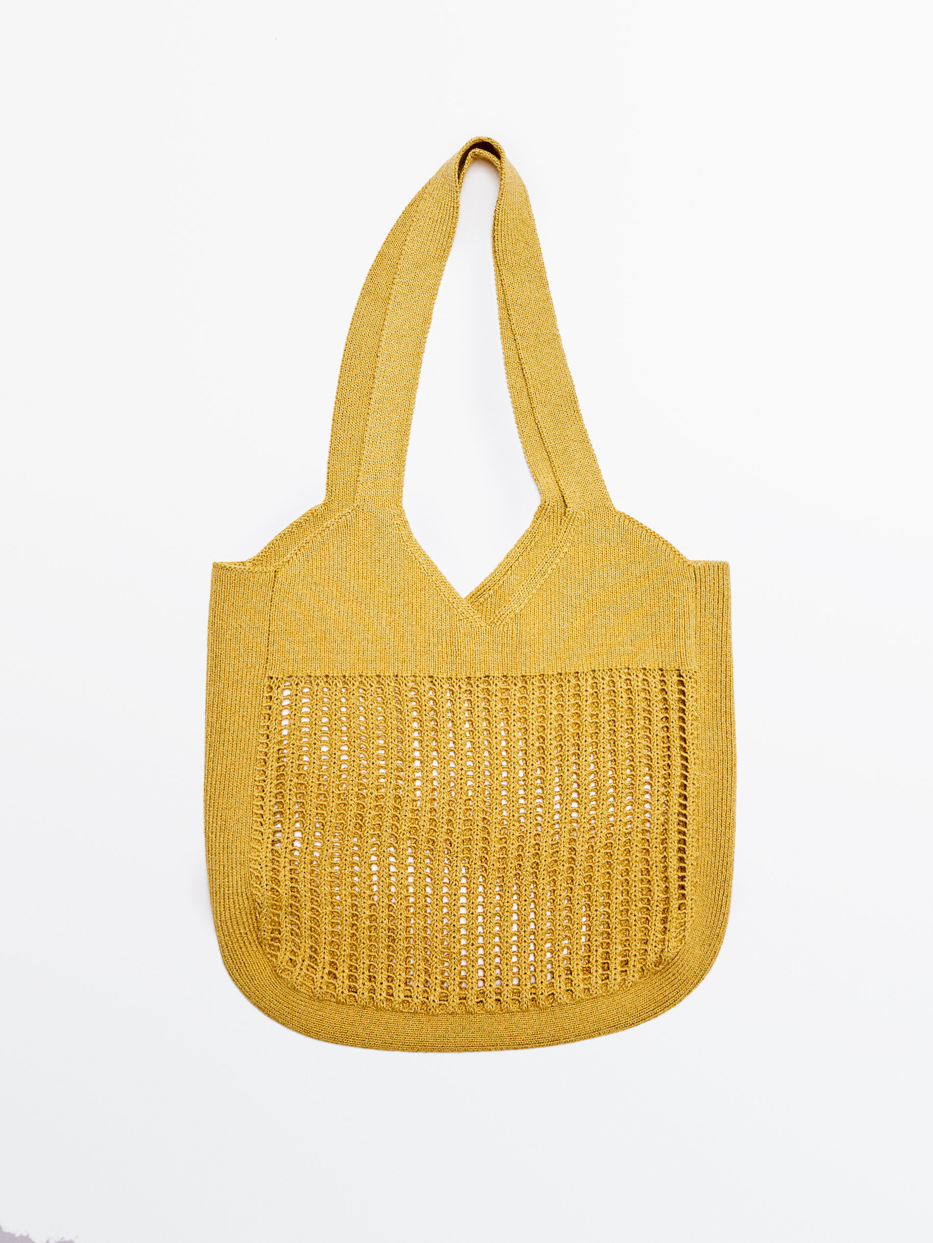 Massimo Dutti トートバッグ 【関税/送料込】Massimo Dutti☆ ニットトートバッグ(7)