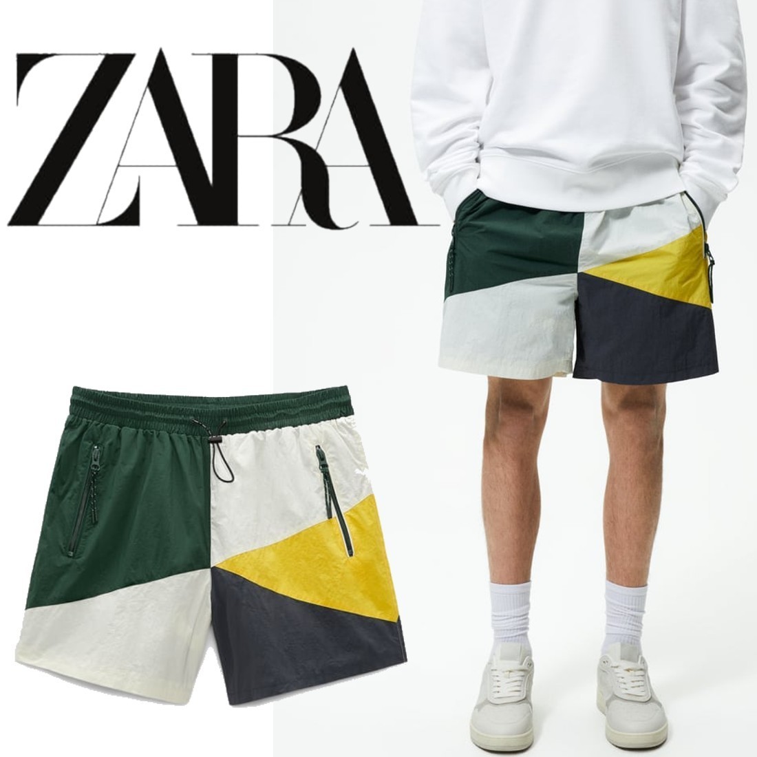 格安新品
【ZARA/ザラ】カラーブロック テクニカルバミューダパンツ ハーフ・ショートパンツ 格安新品
【ZARA/ザラ】カラーブロック テクニカルバミューダパンツ ハーフ・ショートパンツ