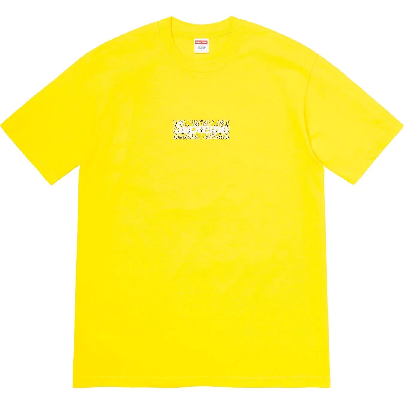 ☆Supreme☆大人気☆送料込 バンダナ ボックスロゴ Tシャツ