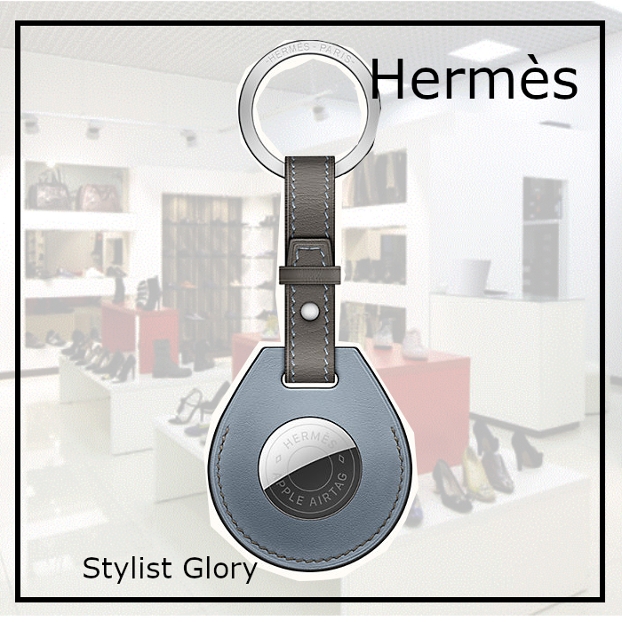 日本に HERMES(エルメス)アップルエアタグエルメスキーホルダー キー 日本に HERMES(エルメス)アップルエアタグエルメスキーホルダー キー