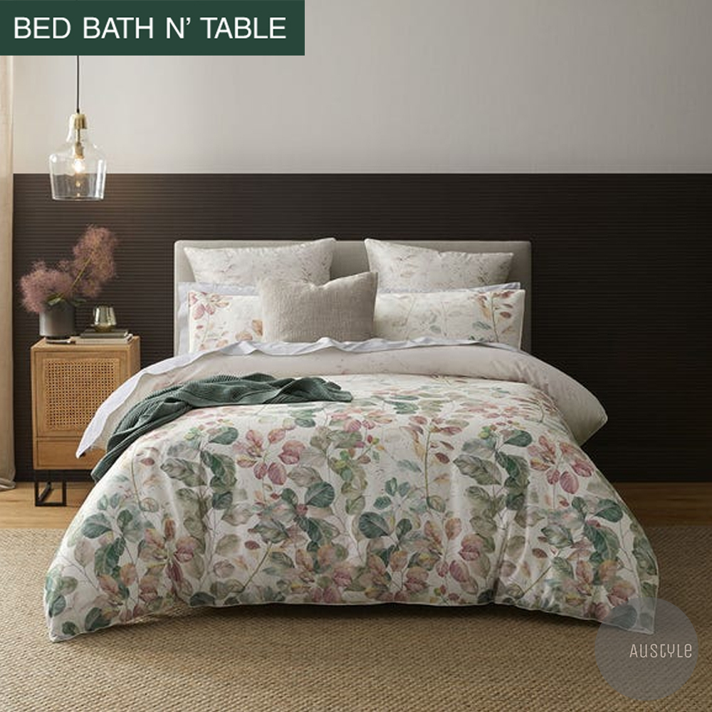 ■BED BATH N' Table■SMOKEBUSHコットンキルト&枕カバーセット ■BED BATH N' Table■SMOKEBUSHコットンキルト&枕カバーセット