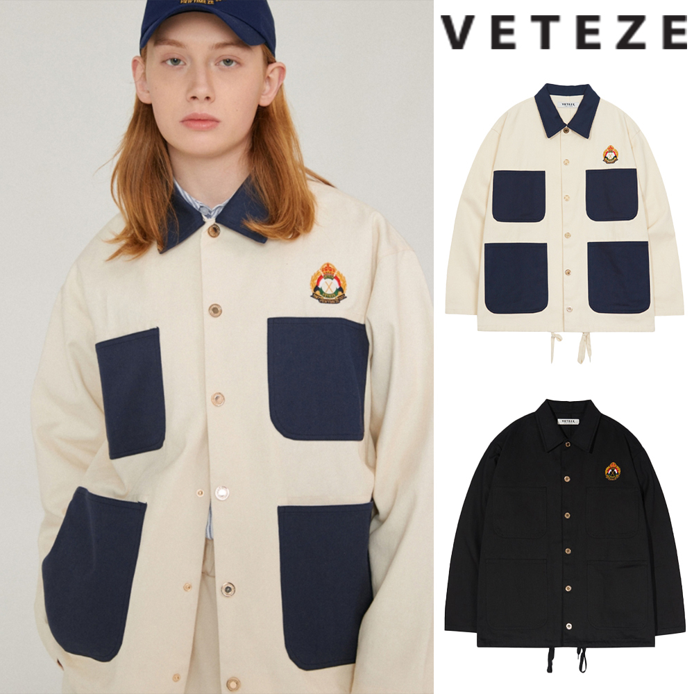 【VETEZE】22SS★  Flag Coverall Jacket