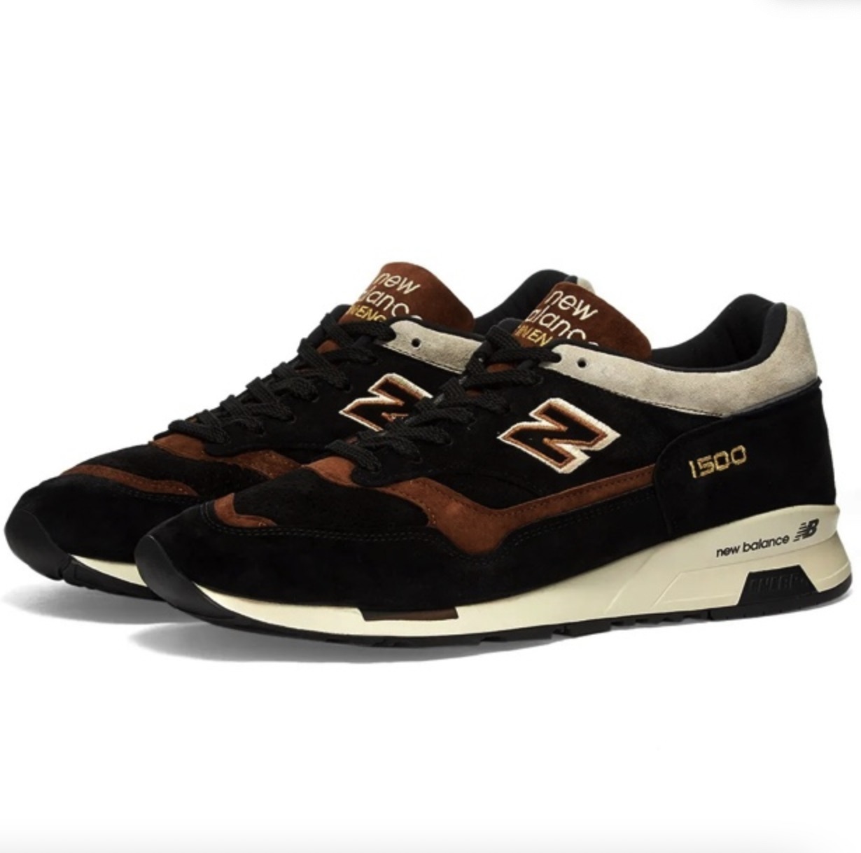 New Balance ☆ made in England M1500YOR ブラック×ブラウン