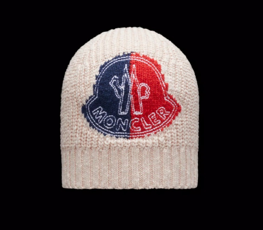 MONCLER GENIUS 2 1952 2022春夏新作 ロゴ入り コットンニット帽