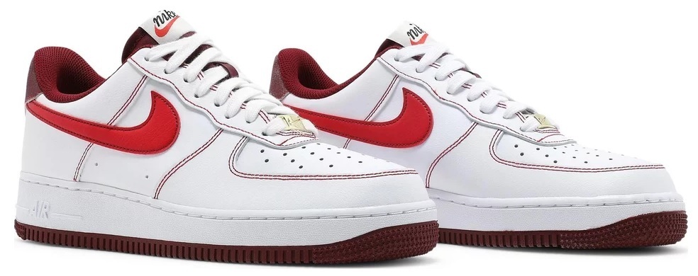 【希少/送料・関税無料】Air Force 1 '07 'White University Red