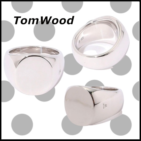 選ぶなら Tom Wood★トムウッド シルバー シグネットリング silver ハード 指輪・リング 選ぶなら Tom Wood★トムウッド シルバー シグネットリング silver ハード 指輪・リング