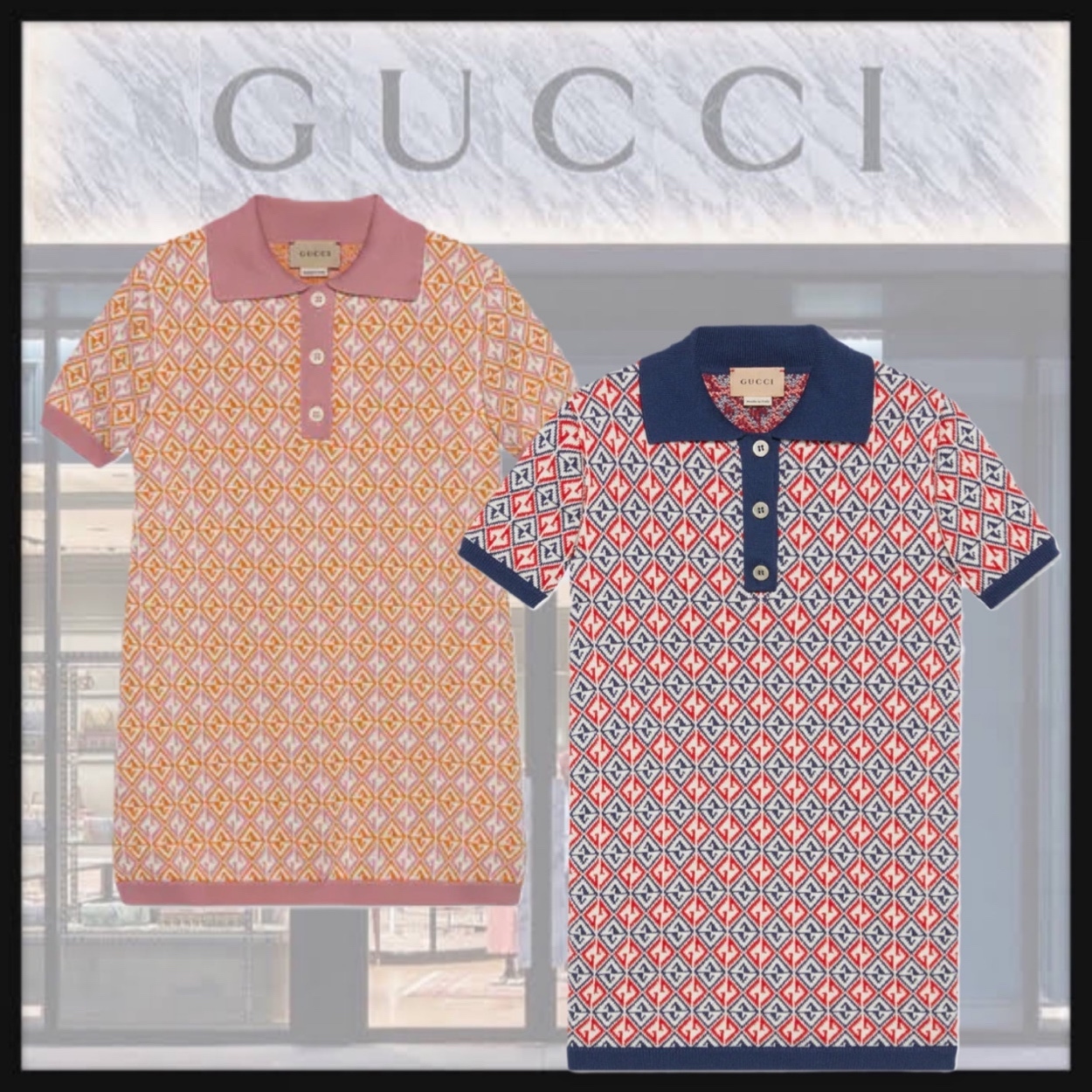 大人もOK GUCCI Gランバス コットン ドレス www.omniblonde.com
