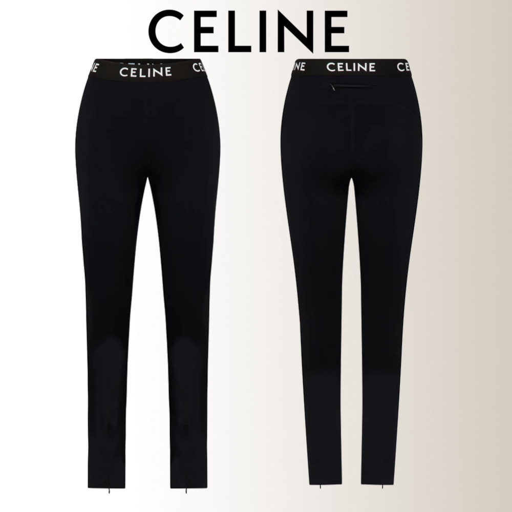 【正規逆輸入品】 ◆CELINE◆ テクニカル ジャージー ハイウエスト レギンス スパッツ・レギンス 【正規逆輸入品】 ◆CELINE◆ テクニカル ジャージー ハイウエスト レギンス スパッツ・レギンス