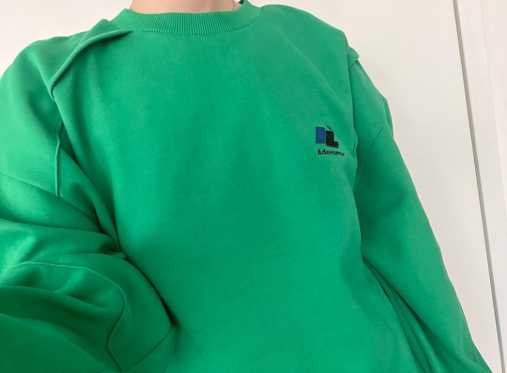 ADERERROR x ZARA オーバーサイズ スウェット