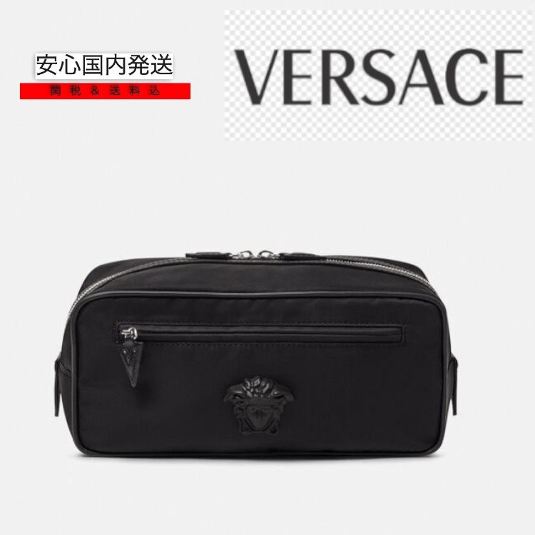 ▼安心国内発送▼VERSACE ラ メドゥーサ ポーチ ▼安心国内発送▼VERSACE ラ メドゥーサ ポーチ