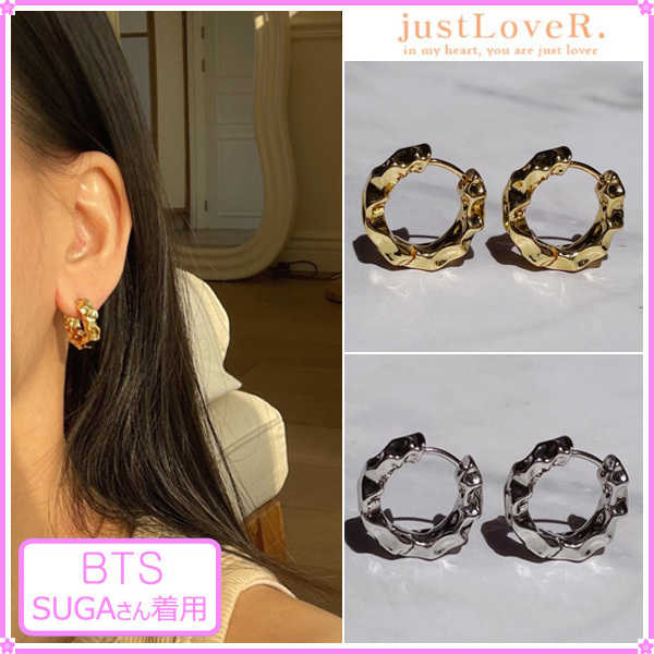【just LoveR.】Ines Earrings〜ピアス★BTS SUGAさん着用