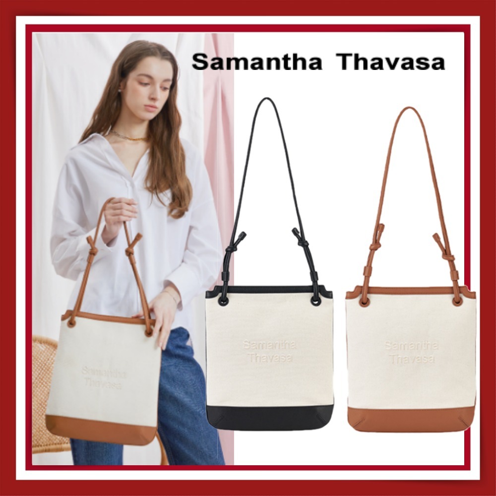 【Samantha Thavas】Dailyscanvas shoulderbag キャンバスバッグ