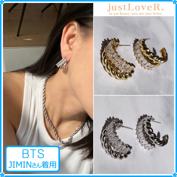 【just LoveR.】Eternal Earrings〜ピアス★BTS JIMINさん着用