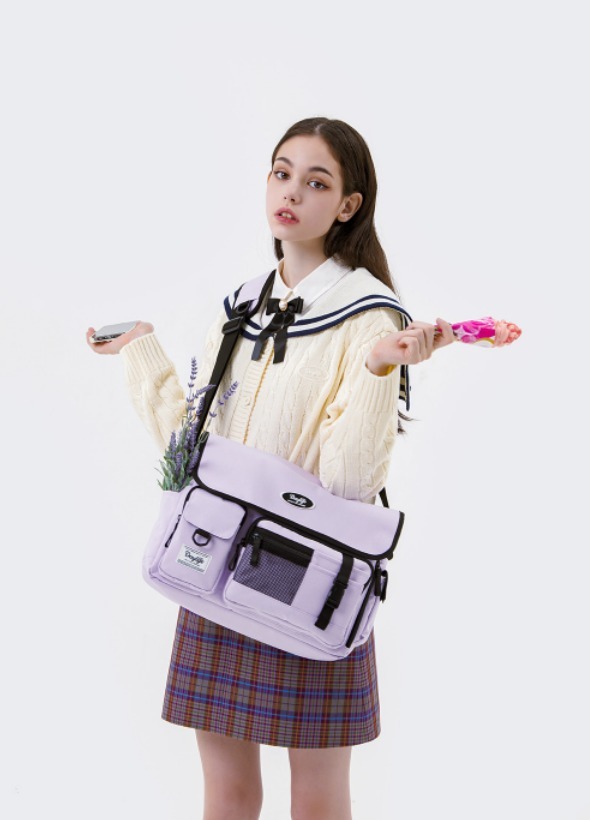 レディースクロスボディバッグ★DAYLIFE★CROSS BAG PURPLE レディースクロスボディバッグ☆DAYLIFE☆CROSS BAG PURPLE